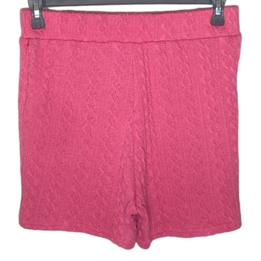 FASHION NOVA hot pink sweater knit // Wms XL